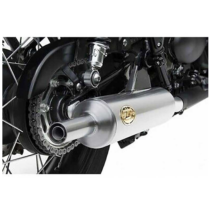 Double échappements vintage position basse version bonneville t120 Zard