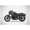 Double échappements Zuma chrome Guzzi v7 iii Zard