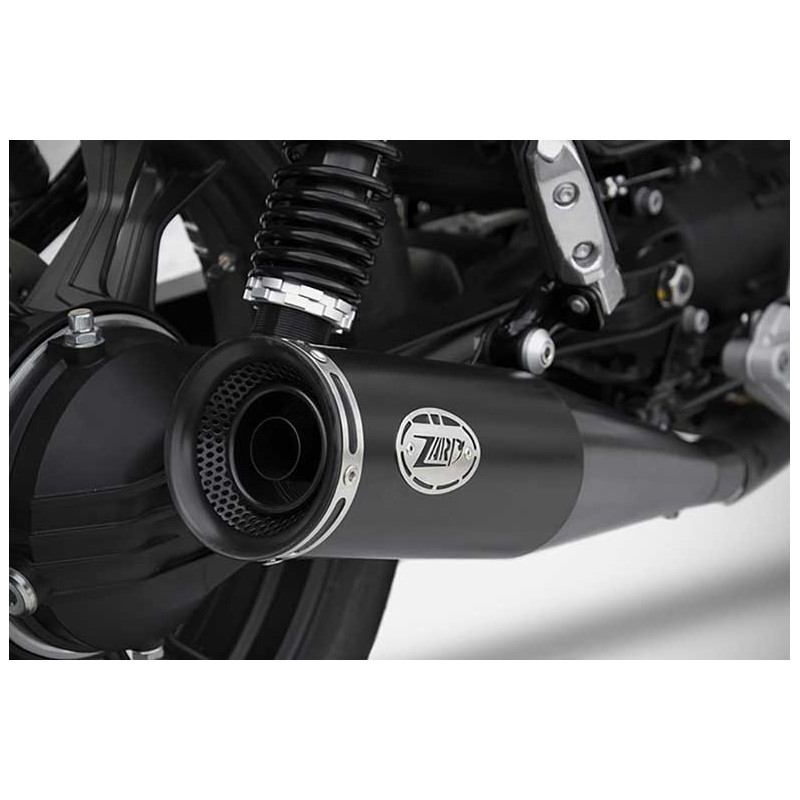 Double échappements Zuma chrome Guzzi v7 iii Zard
