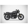 Double échappements Zuma chrome Guzzi v7 iii Zard