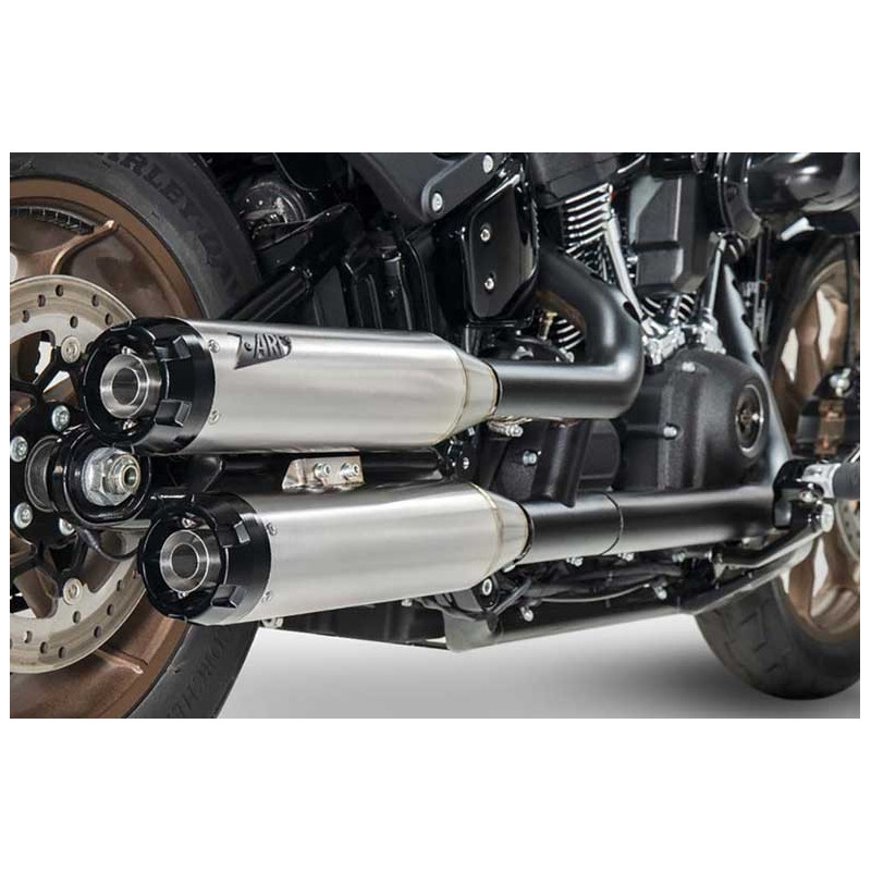 DOUBLE SILENCIEUX ZARD HARLEY DAVIDSON LOW RIDER ST