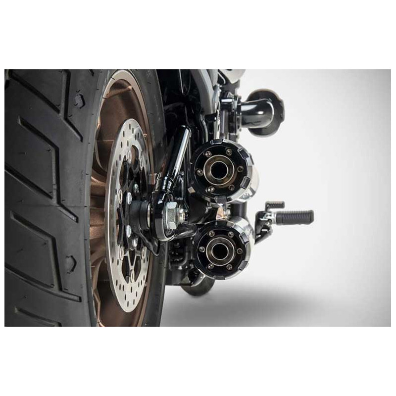 DOUBLE SILENCIEUX ZARD HARLEY DAVIDSON LOW RIDER ST