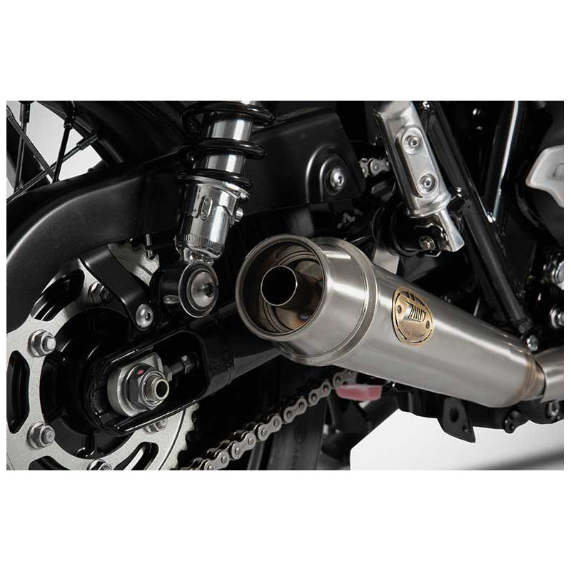 DOUBLE SILENCIEUX ZARD INOX TRIUMPH BONNEVILLE T120