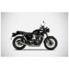 DOUBLE SILENCIEUX ZARD INOX TRIUMPH BONNEVILLE T120