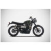 DOUBLE SILENCIEUX ZARD INOX TRIUMPH SCRAMBLER 900