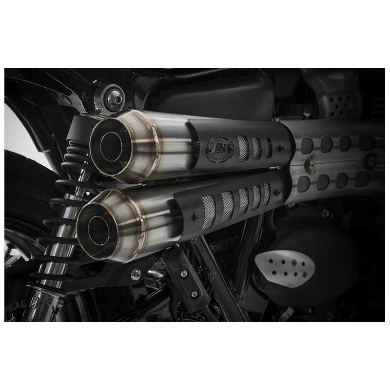 DOUBLE SILENCIEUX ZARD INOX TRIUMPH SCRAMBLER 900