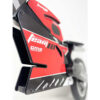DRAISIENNE BOIS NOIR + KIT DECO TEAM18 SAPEURS POMPIERS