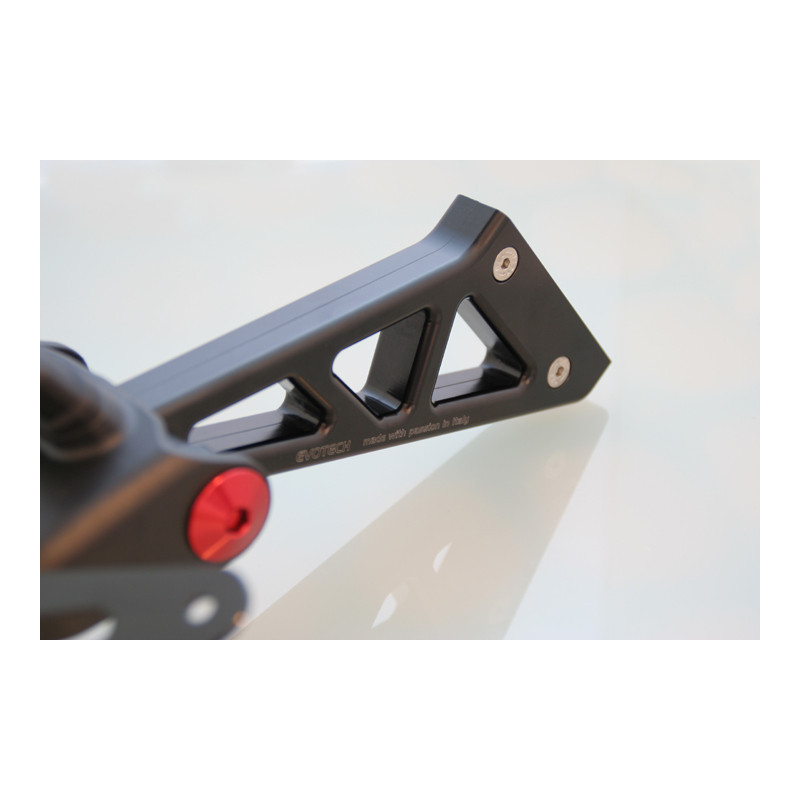 DUCATI 848/1098/1198 SUPPORT DE PLAQUE REGLABLE
