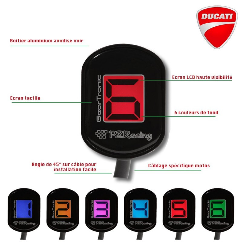 ducati-d2-indicateur-de-rapport-engage-plug-and-play DUCATI D2 indicateur de rapport engagé plug and play
