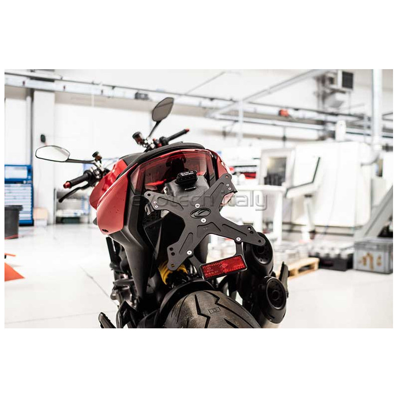 DUCATI MONSTER 937 SUPPORT DE PLAQUE REGLABLE