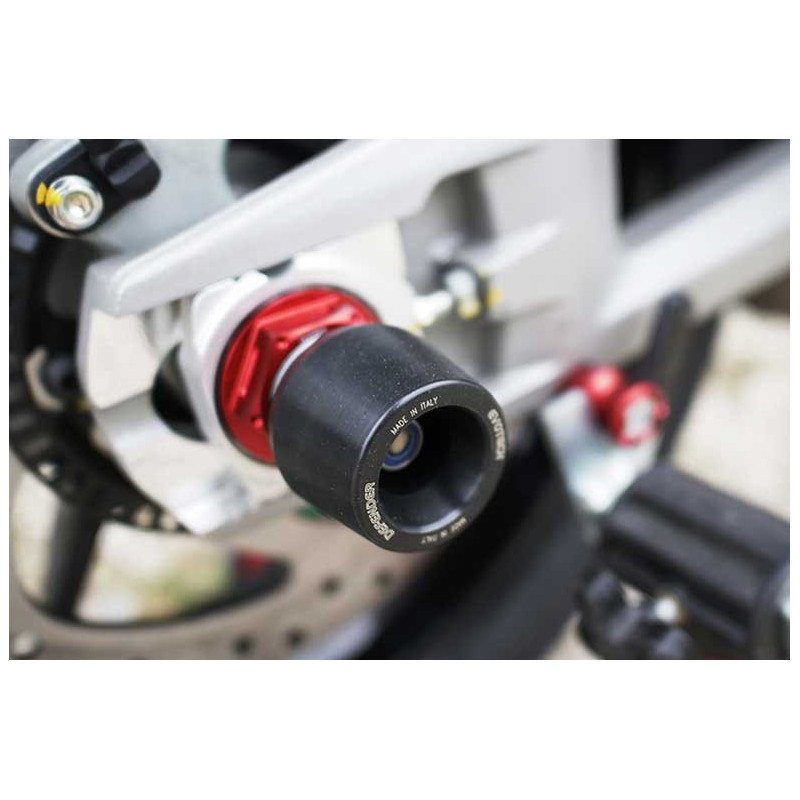 DUCATI PANIGALE 959/1199 ROULETTES DE PROTECTION ROUE ARRIERE EVOTECH