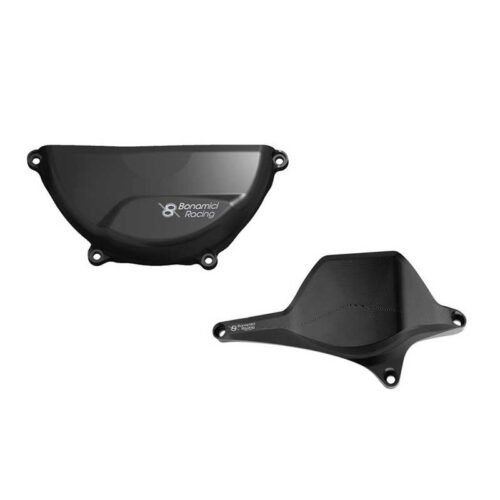 DUCATI PANIGALE V2 KIT PROTECTION CARTER DROIT GAUCHE ALU TAILLE MASSE BONAMICI