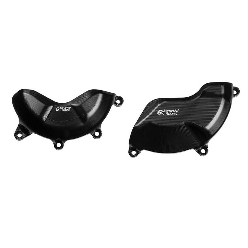 DUCATI PANIGALE V4 KIT PROTECTION CARTER COTE GAUCHE ET DROIT VERSION RACING ALU