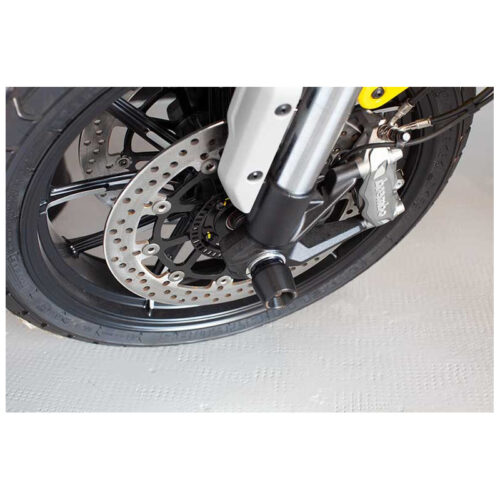DUCATI SCRAMBLER 1100 ROULETTES DE PROTECTION ROUE AVANT EVOTECH