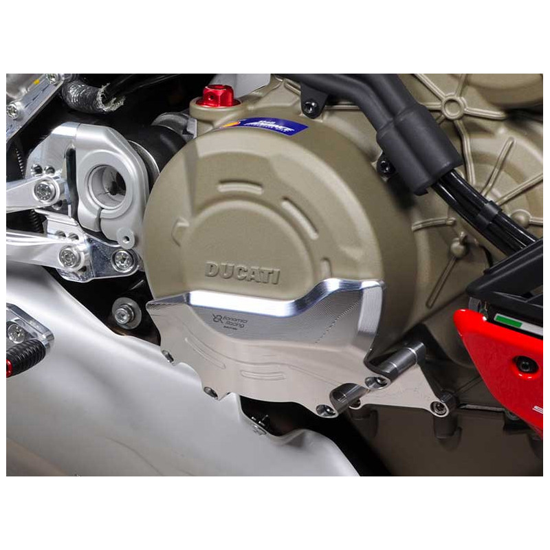 DUCATI STREETFIGHTER KIT PROTECTION CARTER COTE GAUCHE ET DROIT ALU TAILLE MASSE
