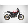 Echappement bas inox special edition Zard
