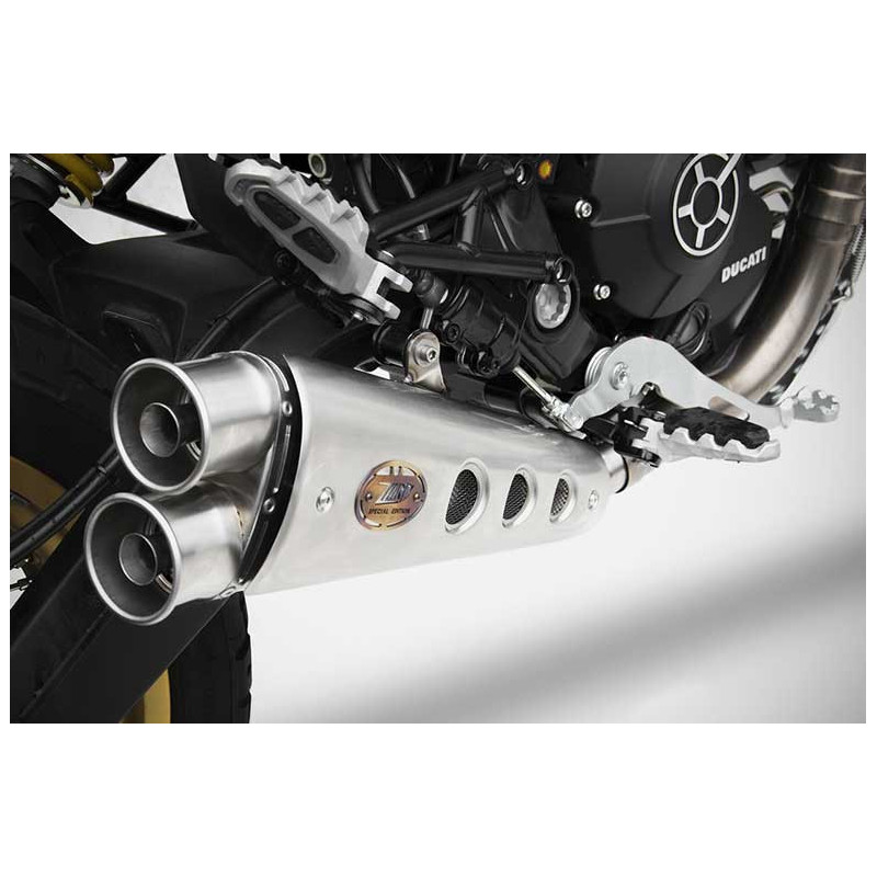 Echappement bas inox special edition Zard