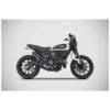 Echappement bas inox Zuma Zard