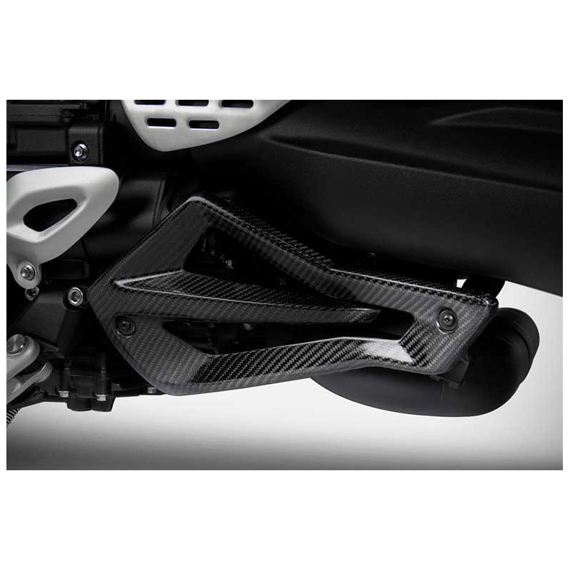 Echappement double sortie Triumph Rocket 3  Zard