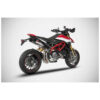 Echappement gt inox Ducati hypermotard 950 Zard