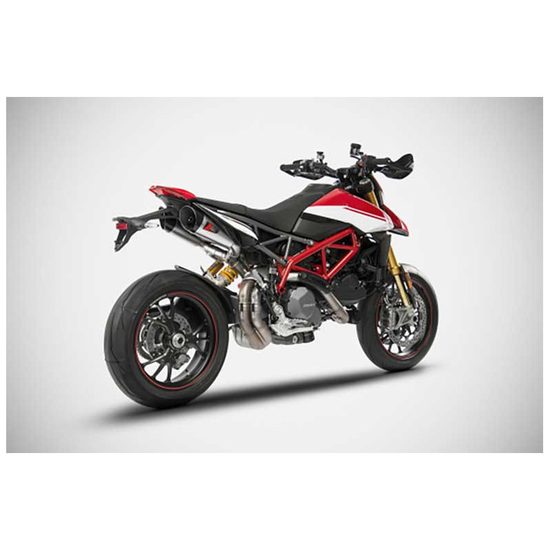 Echappement gt inox Ducati hypermotard 950 Zard