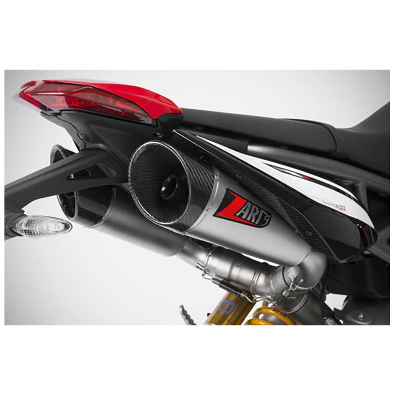 Echappement gt inox Ducati hypermotard 950 Zard