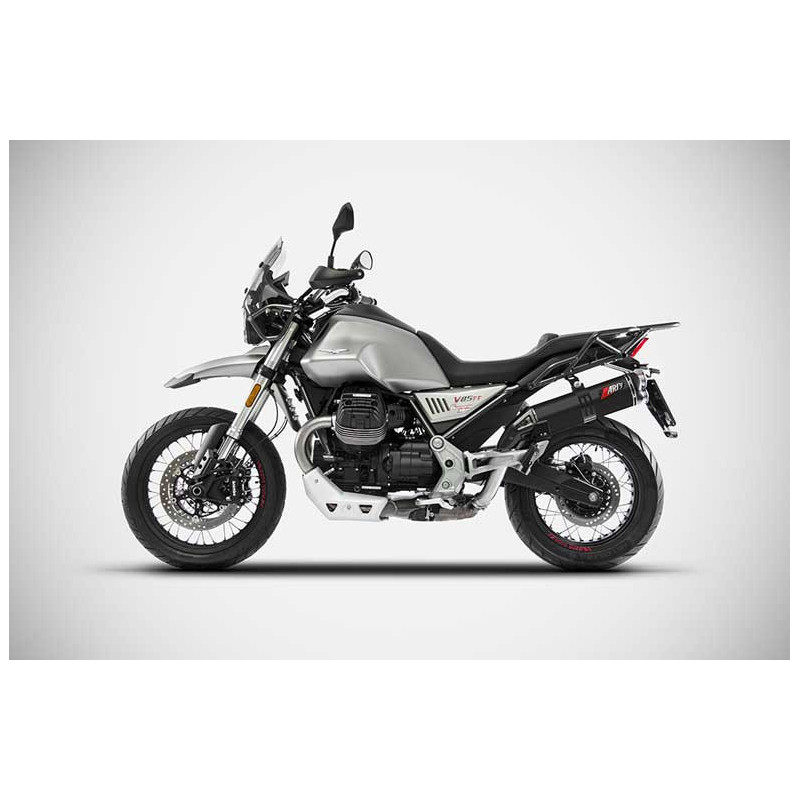 Echappement  haut Moto Guzzi v85 tt Zard