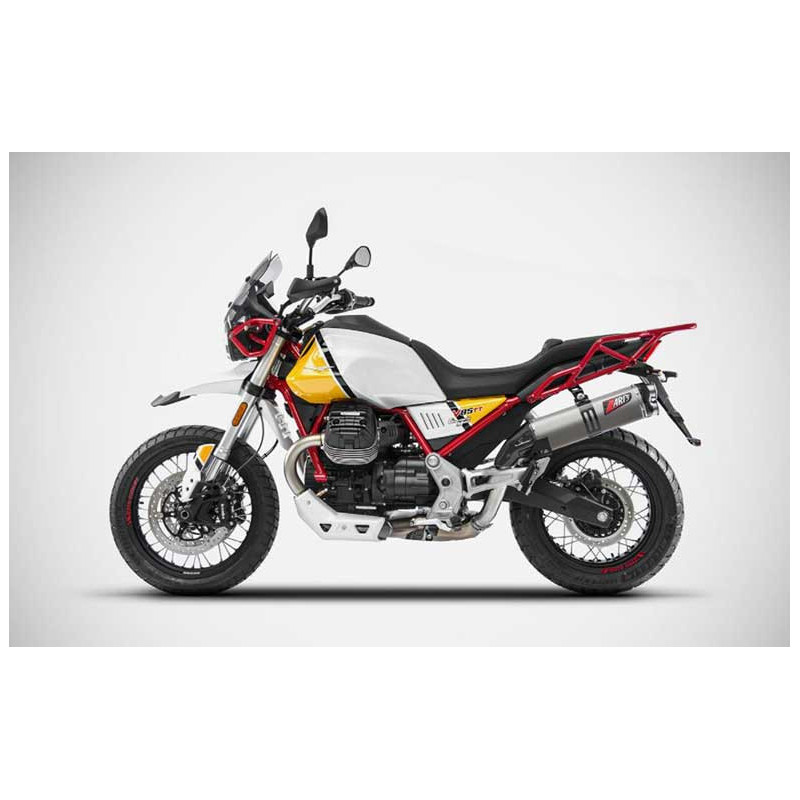 Echappement  haut Moto Guzzi v85 tt Zard