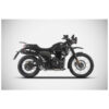 ECHAPPEMENT HAUT ZARD INOX EMBOUT CARBONE HIMALAYAN / SCRAM 41