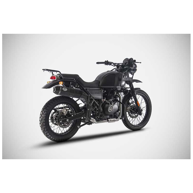 ECHAPPEMENT HAUT ZARD INOX EMBOUT CARBONE HIMALAYAN / SCRAM 41