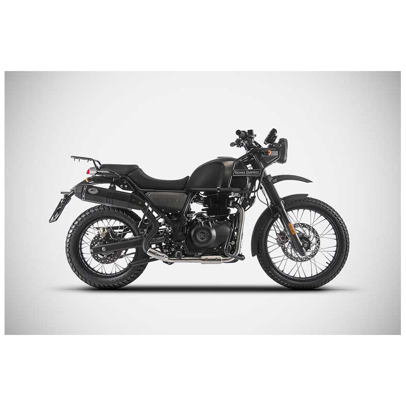 ECHAPPEMENT HAUT ZARD INOX EMBOUT CARBONE HIMALAYAN / SCRAM 41
