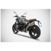 Echappement inox BMW R Nine T scrambler version limited edition Zard