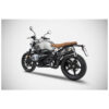 Echappement inox BMW R Nine T scrambler version thunderbolt Zard