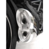 Echappement inox cat noir embout carbone Zard
