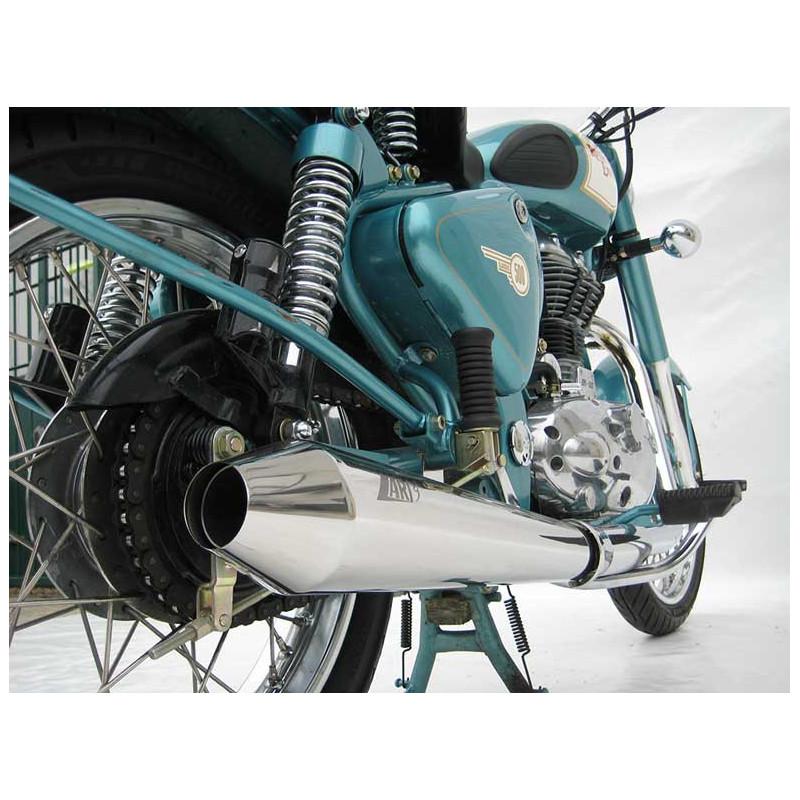Echappement inox royal enfield bullet 350 500