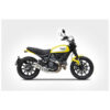 Echappement inox special edition Ducati scrambler Zard