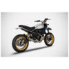 Echappement modele Ducati desert sled inox Zard