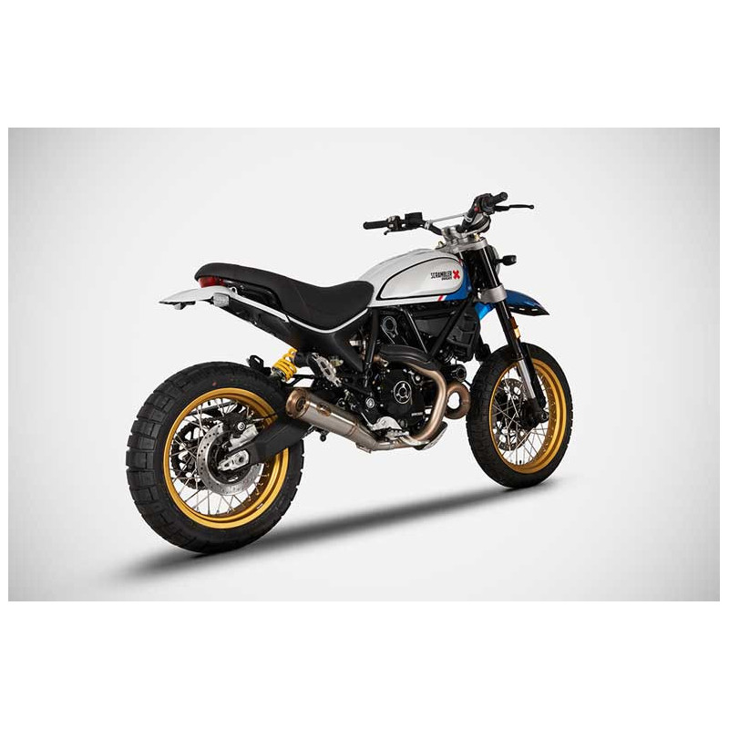 Echappement modele Ducati desert sled inox Zard
