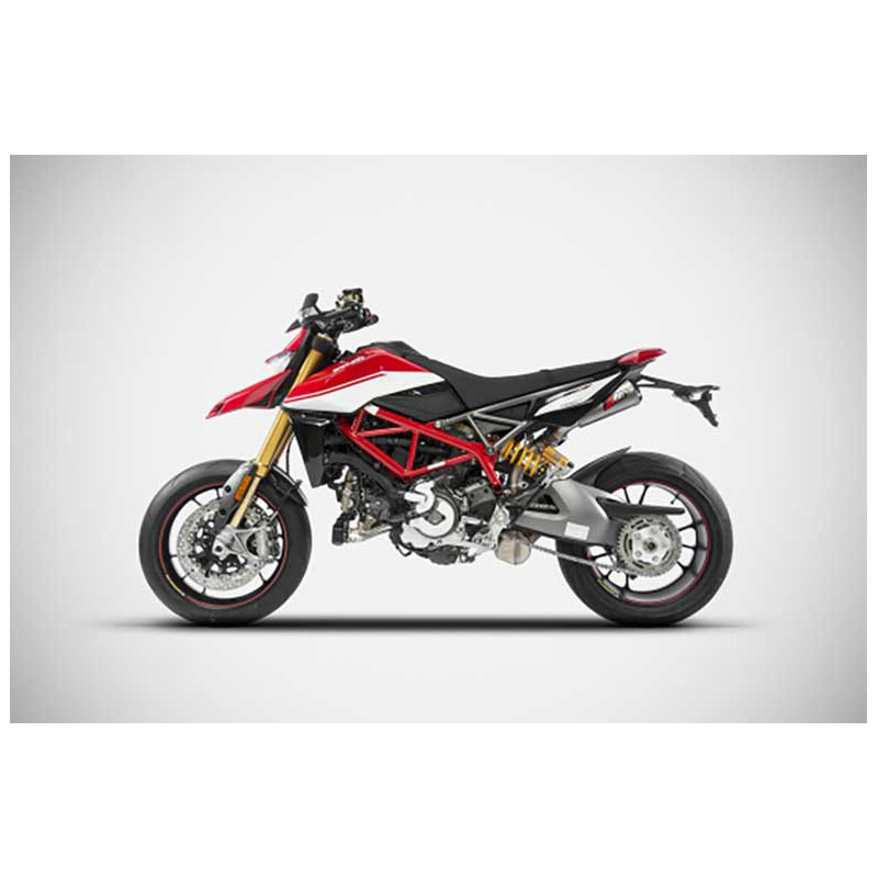ECHAPPEMENT TOP GUN RACING INOX DUCATI HYPERMOTARD 950