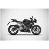 Echappement Triumph street triple 765 Zard