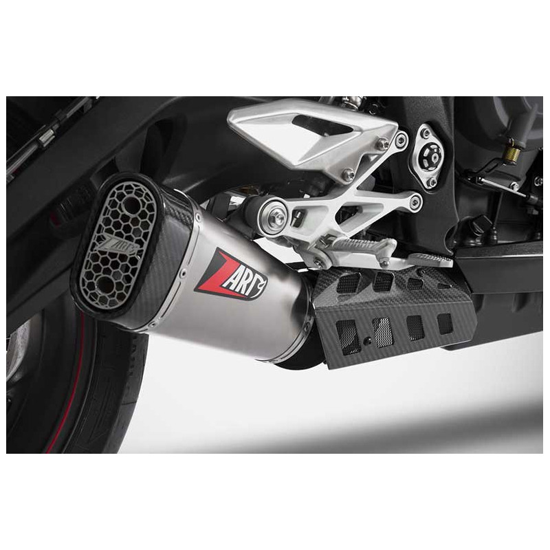 Echappement Triumph street triple 765 Zard