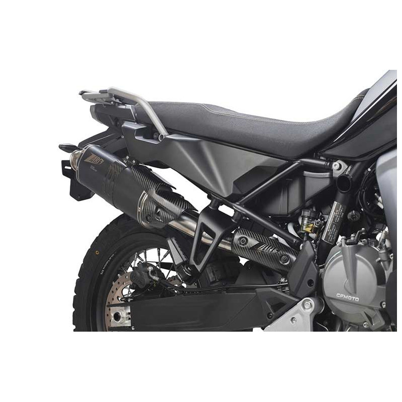 ECHAPPEMENT ZARD AVEC PARE CHALEUR CARBONE CF MOTO MTX 800 2025