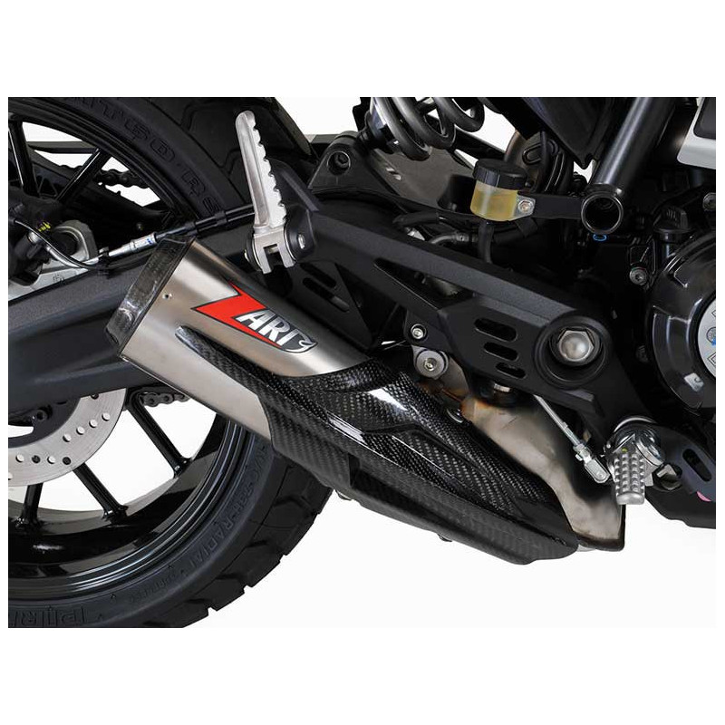 ECHAPPEMENT ZARD INOX DUCATI SRAMBLER 800
