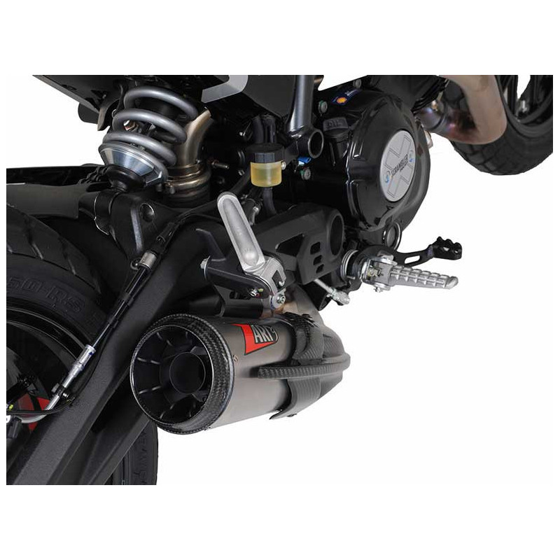 ECHAPPEMENT ZARD INOX DUCATI SRAMBLER 800