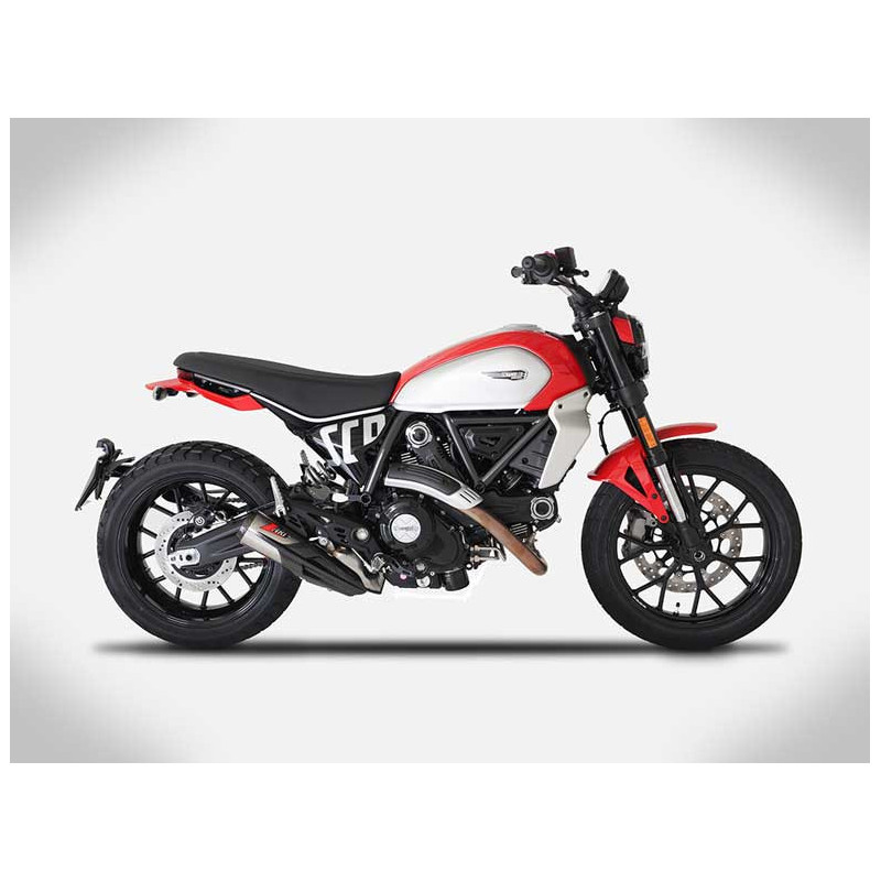 ECHAPPEMENT ZARD INOX DUCATI SRAMBLER 800