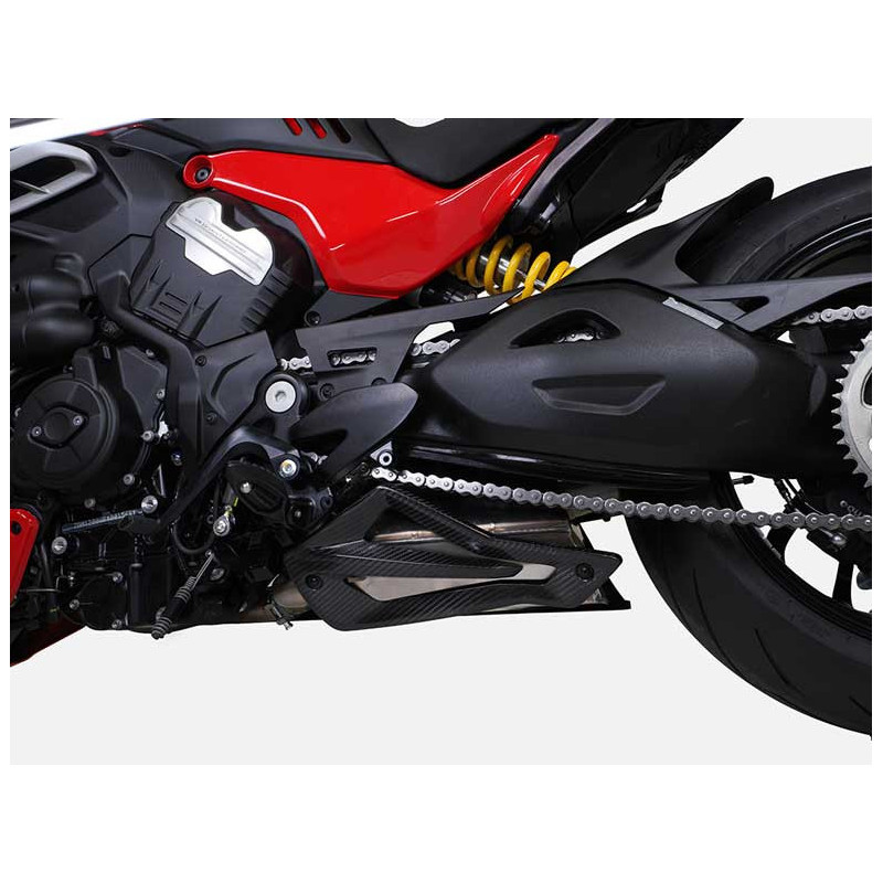 ECHAPPEMENT ZARD MAKO INOX PARE CHALEUR CARBONE DUCATI DIAVEL V4