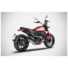 Echappement Zuma inox Ducati scrambler 800 Zard