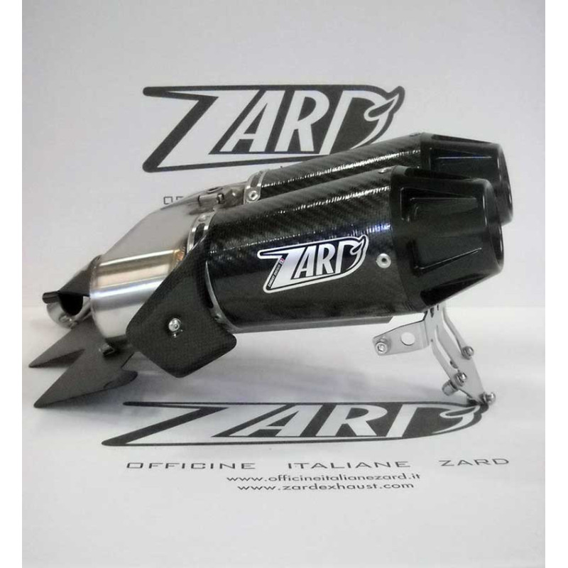 echappements-2-sorties-102-db-inox-carbone-zard Echappements 2 sorties 102 db inox - carbone Zard