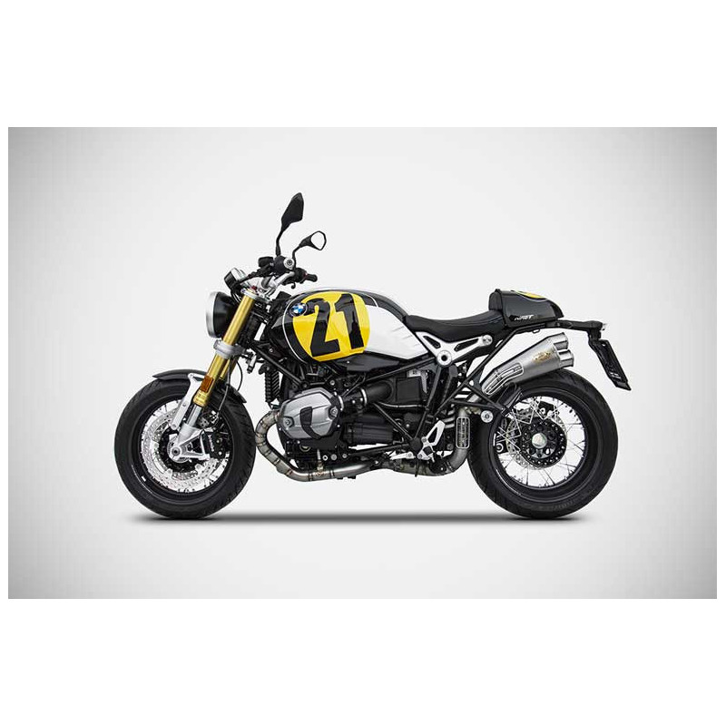 Echappements inox BMW R Nine T version haute limited Zard