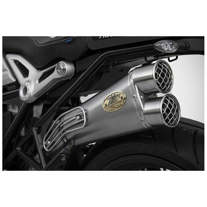 Echappements inox BMW R Nine T version haute limited Zard